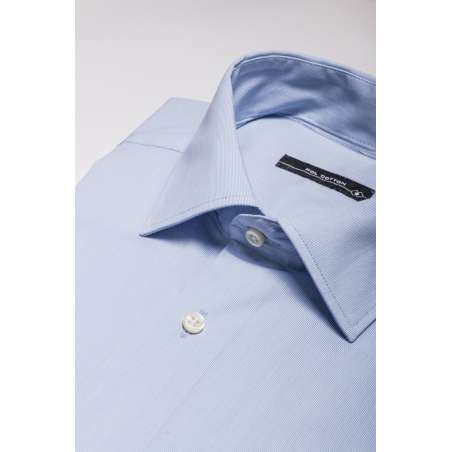 Camisa vestir Confort line azul microraya