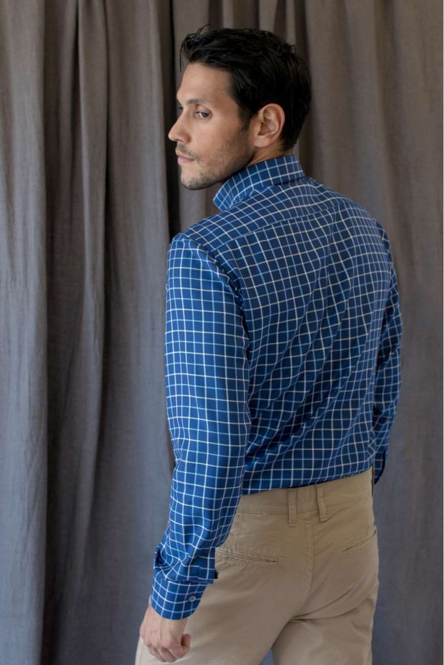 Camisa button down cuadro ventana Camisa button down cuadro ventana